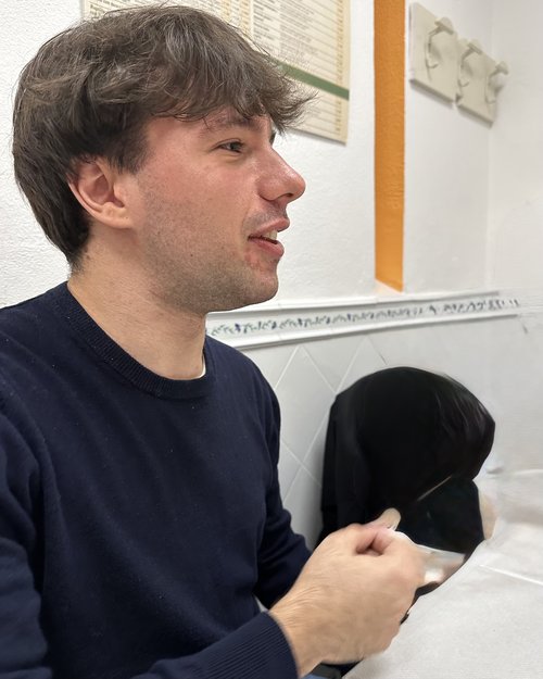 Marco Piccichè&hellip;.always perfecting his language skills and bound for a career in internatio...