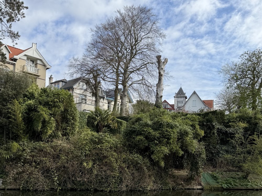 Houses along the canal 