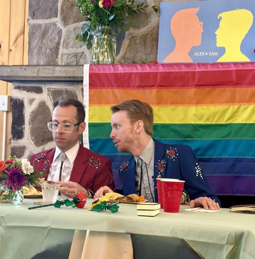 Alex Northrup and Sam Hirsh pledged their lives together&hellip;