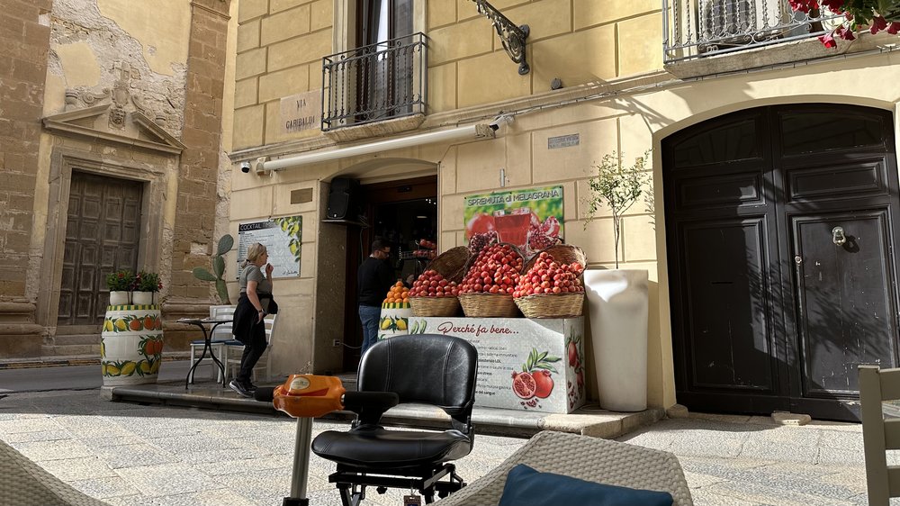 Old town Trapani&hellip;. this guy has what will cure you.