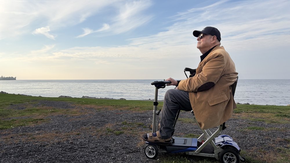 Wheeling into my 80s