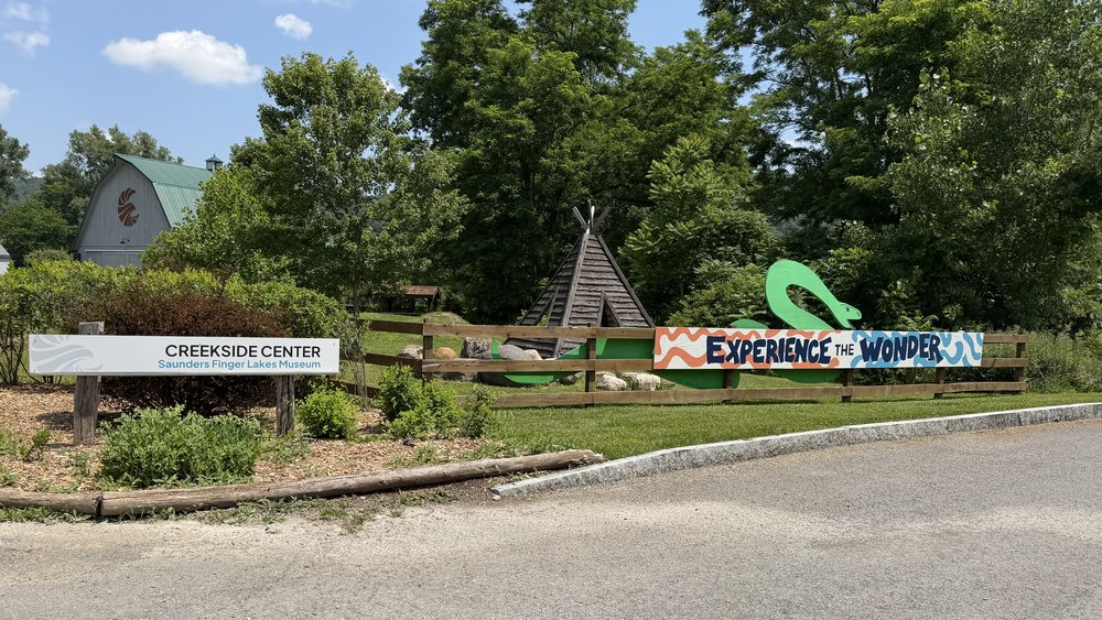 This is the home of the Saunders Museum of the Finger Lakes. It is been under construction for ma...