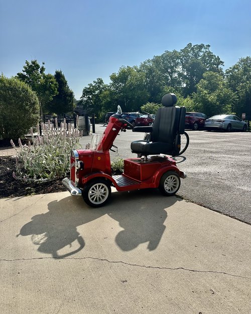 From my collection of mobility scooters this one is supreme. I will be taking it around the Keuka...