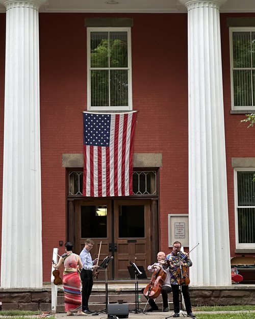 The Finger Lakes Chamber Music Festival gave an amazing performance Wednesday evening at the cour...