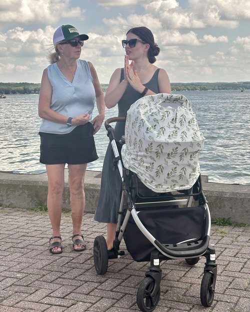 Last Sunday, we got to spend the day with our daughter Rose and her three month old Talia. W...