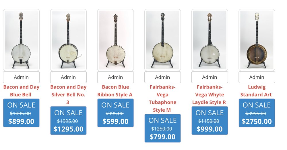 Tenor banjos