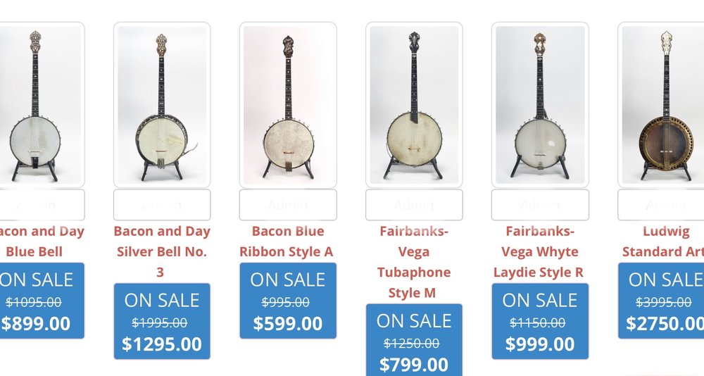 TIME for a&nbsp;banjo?&nbsp;Our giant October Banjo sale continues for the entire month with 125 ...