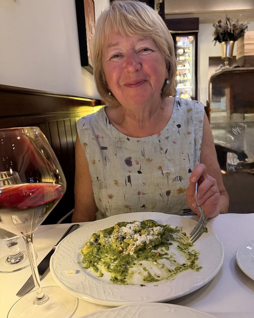Julie and I had dinner together in North Beach at a&nbsp;beautiful Italian restaurant. Now this w...