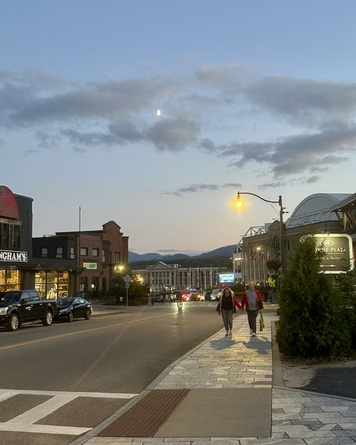 Night time stroll around the town….