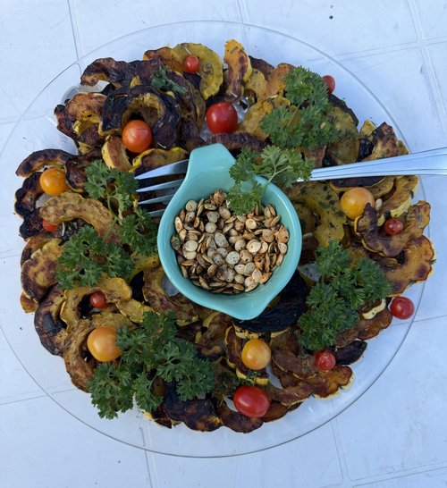 On the cooking side of things, this was a week for Delicata squash, a delicious appetizer that wa...
