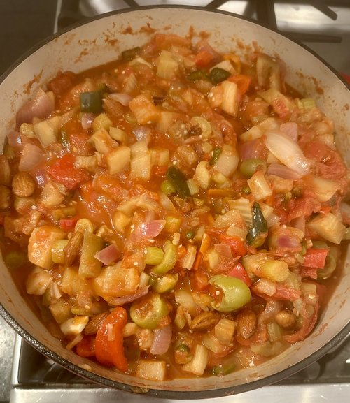 It’s that time of the year again and caponata will be packed away for tasting in a few weeks. Mos...