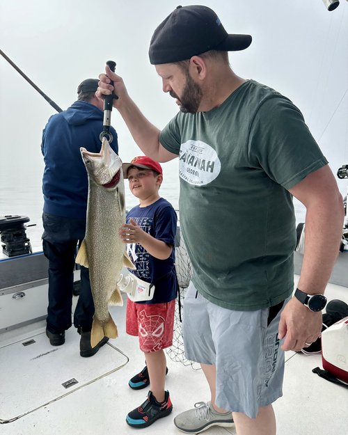 We capped off the weekend with a beautiful Sunday afternoon&nbsp;on Lake Ontario with Captain Joh...