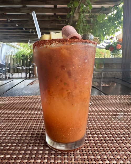 My lunchtime cocktail of choice&hellip;.A Bloody Maria!