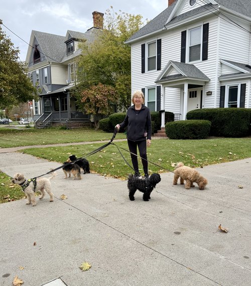 Julie will be dog free for a good part of a week. What will she do with her time? She’ll probably...
