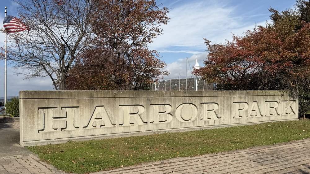 Seneca Harbor at the foot of Seneca Lake is a beautiful little park in the town of Watkins Glen