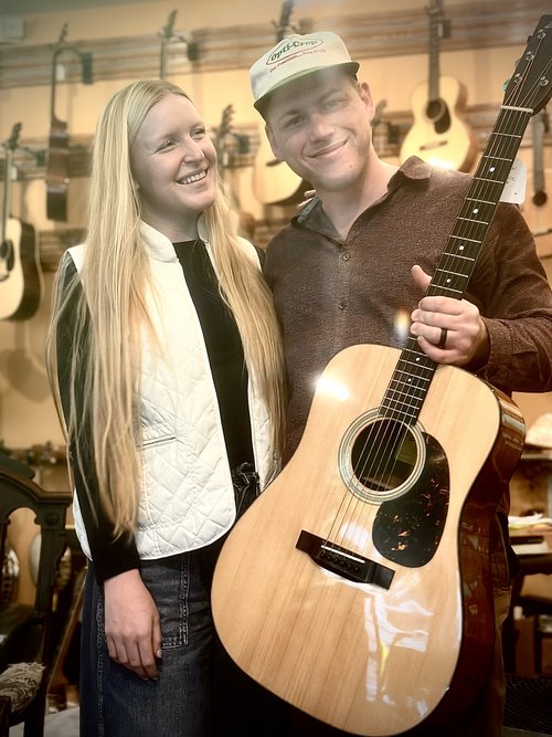 Newest friends&hellip;.Grace and Alex Fincher, a musical duo from Nashville touring as&nbsp;"Rive...