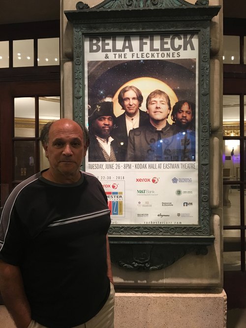 My brother Tom and I enjoyed a fine concert and the company of Bela Fleck, a gentleman and an ext...
