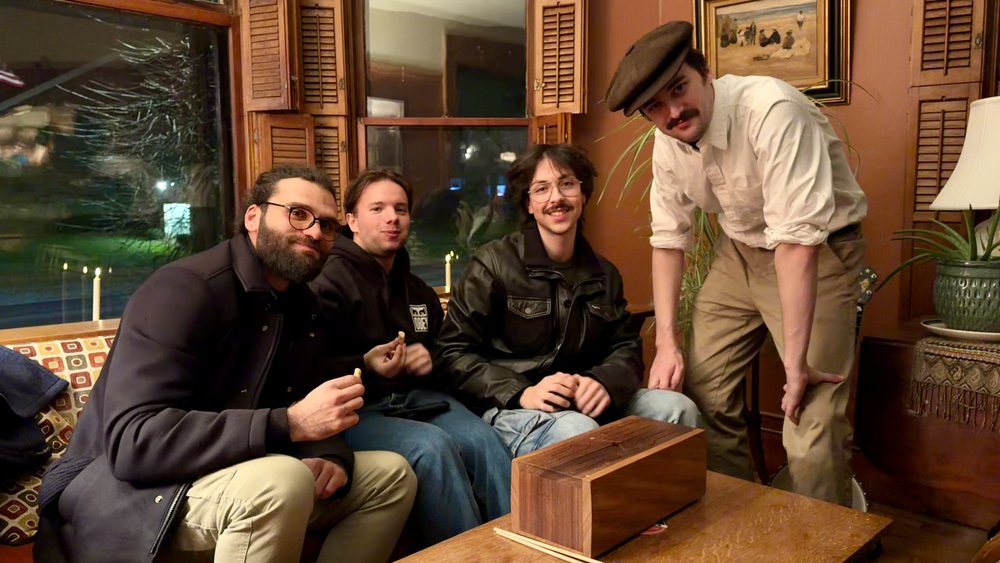 On our last night together, Gavin Rice drove in to join us for a few leftover chicken wings and p...