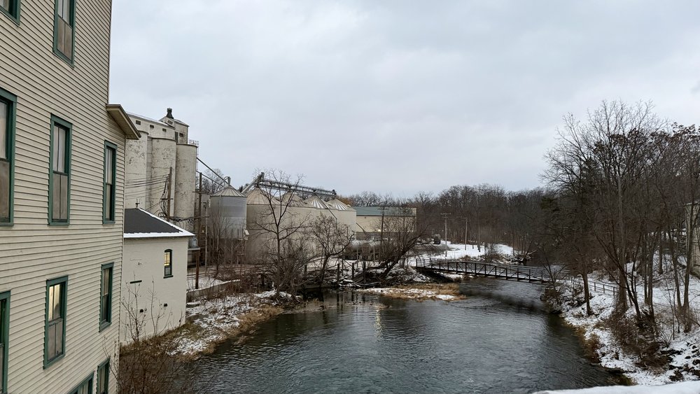 Main St. bridge looking over the Keuka outlet. I’m going to miss it, but I’m not going to miss th...