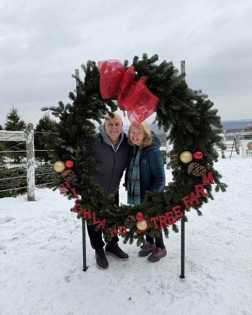 Merry Christmas from Julie and John Bernunzio.