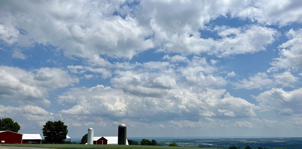 Watching the "gray" roll in&hellip;.