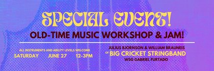 Workshop and Jam