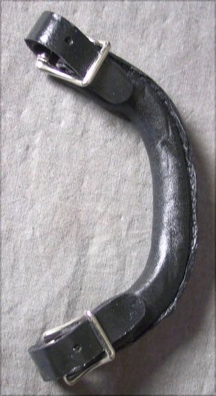 Black Case handle - Post-Type Hardware QA12377