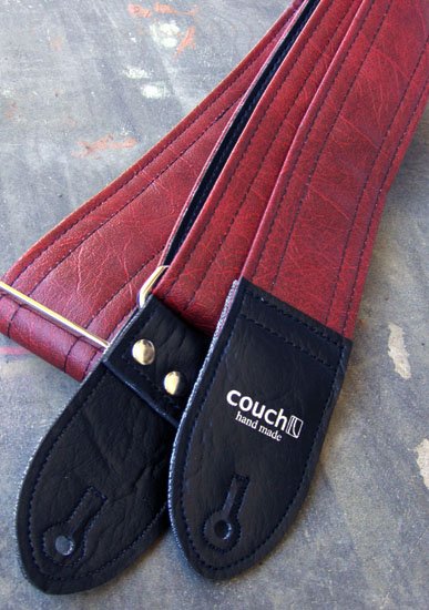 Couch Guitar Straps Luggage - Dark Red #1