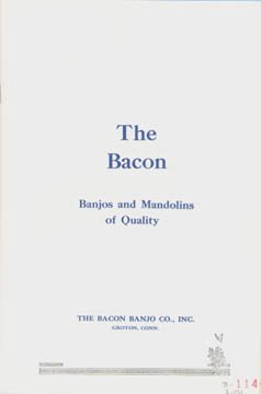 The Bacon 1923-1924 #1