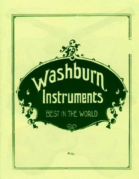 Washburn Instruments 1892 R-M-184
