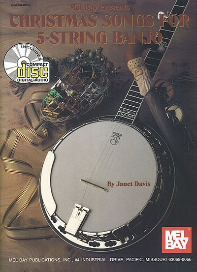Chrismas Songs for 5-String Banjo Arr. by Janet Davis P95444