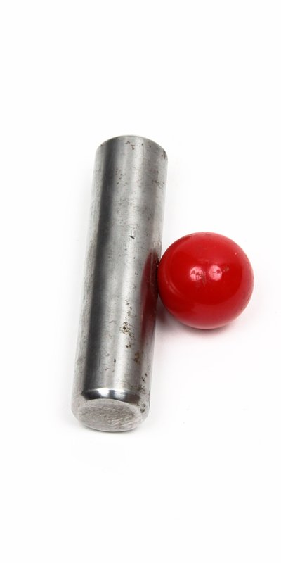 Cylindrical Slide with Red Ball X18777