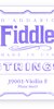 D'Addario Fiddle - Single E String J9001 (SKU: QRJ9001) QRJ9001