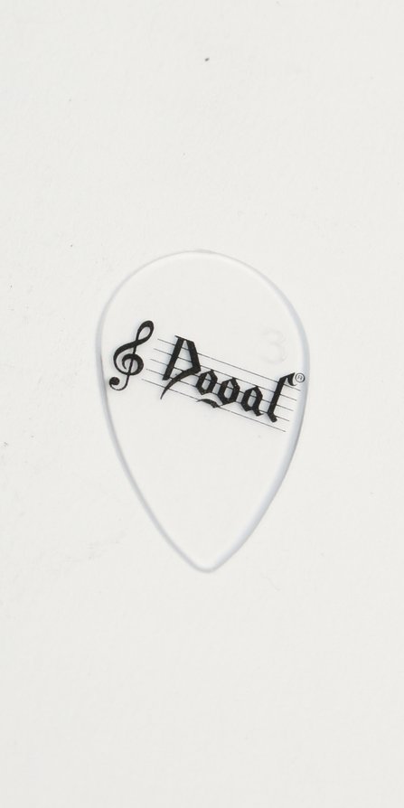 Dogal PM3 Strong (.78mm) Mandolin Pick - Clear #1