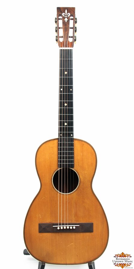 George Bauer Monogram Parlor Guitar #1