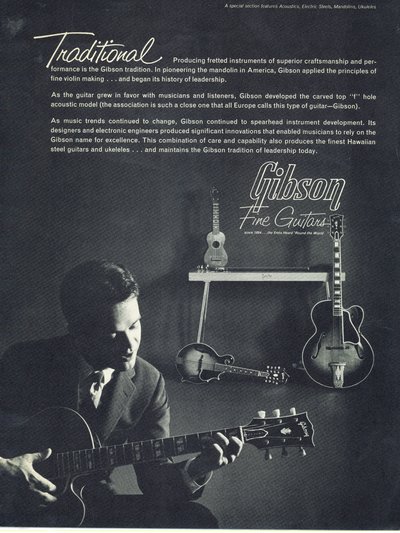 Gibson Catalogue - 1960s C18898