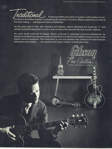 Gibson Catalogue - 1960s #1