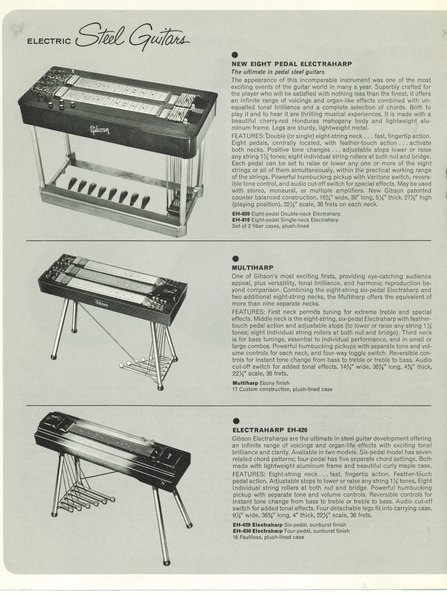 Gibson Catalogue - 1960s #3
