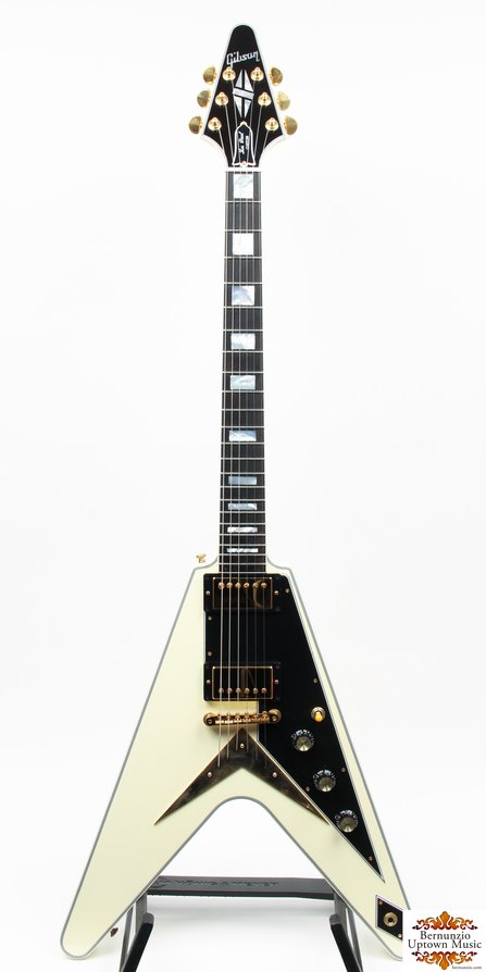 Gibson Flying V Custom WHITE #1