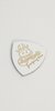 Jumping Cow WHITE Leather Ukulele Picks (SKU: JCWHITE) JCWHITE