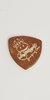 Jumping Cow TAN Leather Ukulele Pick (SKU: JCTAN) JCTAN