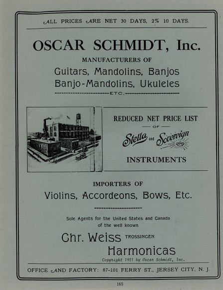 Oscar Schmidt 1921 #1