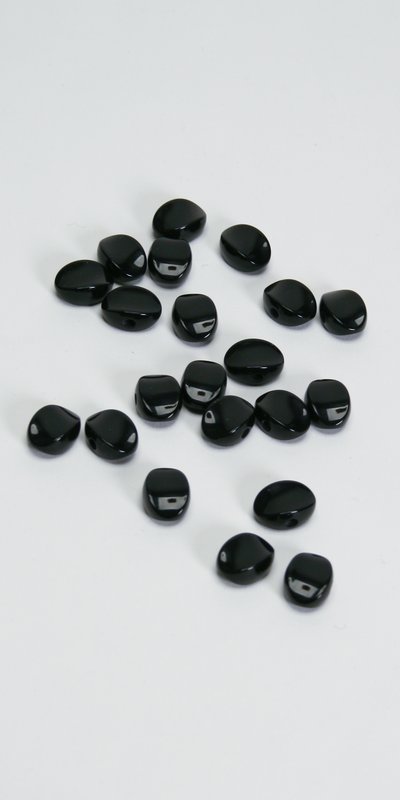Antique Acoustics Reproduction Kluson Tuner Buttons - Black QT14814