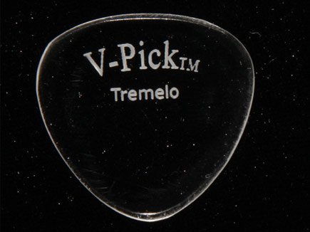 V-Pick Tremolo Clear Round - Mandolin #1