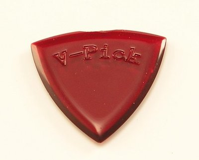 V-Pick Small Pointed Ruby Red vpsmpr