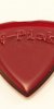 V-Pick Small Pointed Ruby Red (SKU: vpsmpr) vpsmpr