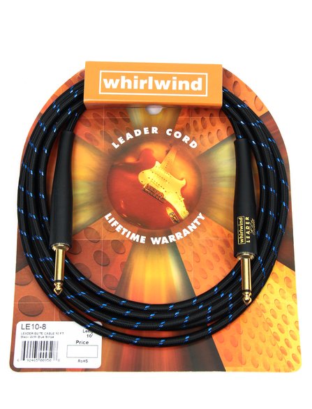 Whirlwind Leader Elite 10' Instrument Cable #1