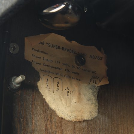 Fender Super Reverb Drip Edge (1968) #11