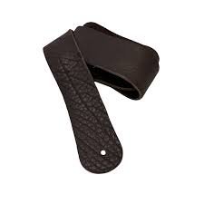 Lakota Leathers Guitar Strap 2" CHOCOLATE #1