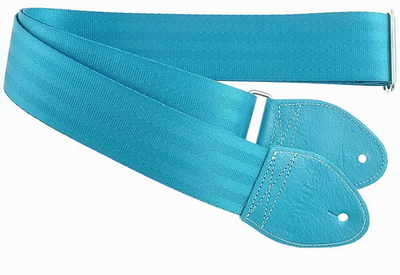 Souldier Guitar Strap Plain Seat Belt TEAL 31082